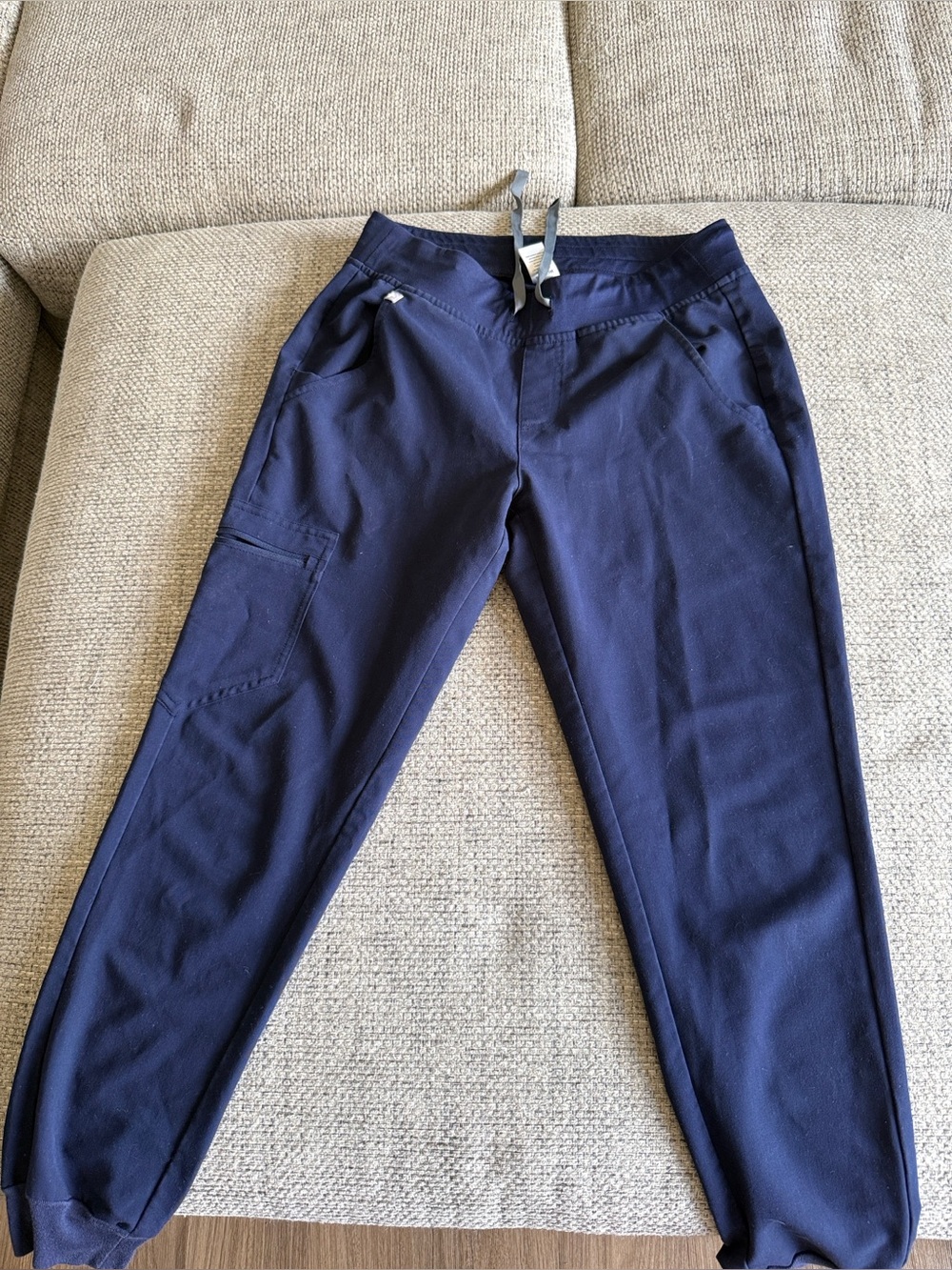 Figs Zamora Jogger Scrub Pants - Small Navy